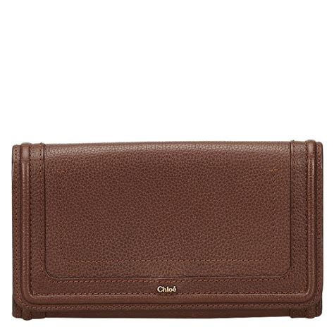 chloe paraty wallet|Chloe Paraty Continental Leather Wallet .